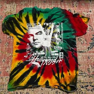 Rucking Fotten Once Upon a Time in Hollywood TieDye Shirt L